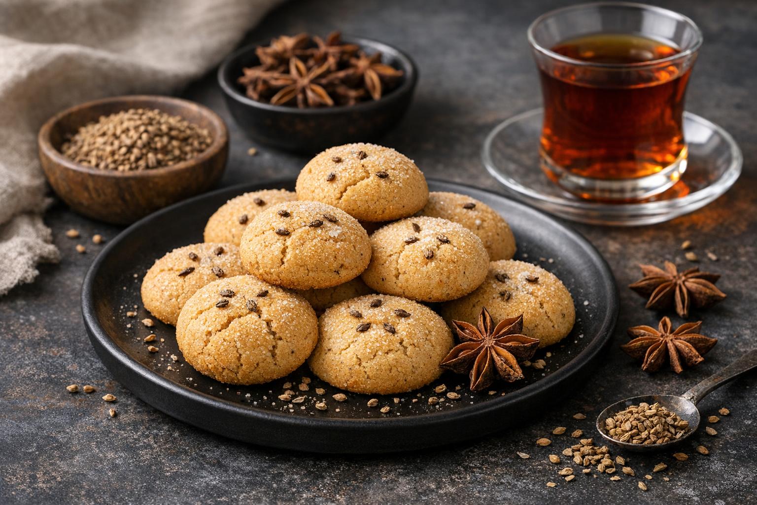 Türkische Aniskekse - Knusprige traditionelle Plätzchen