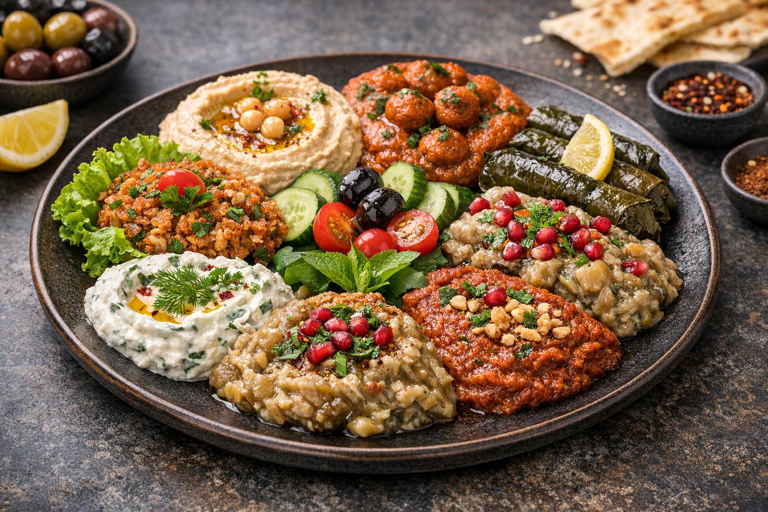 Antakya Mixed Meze Platter