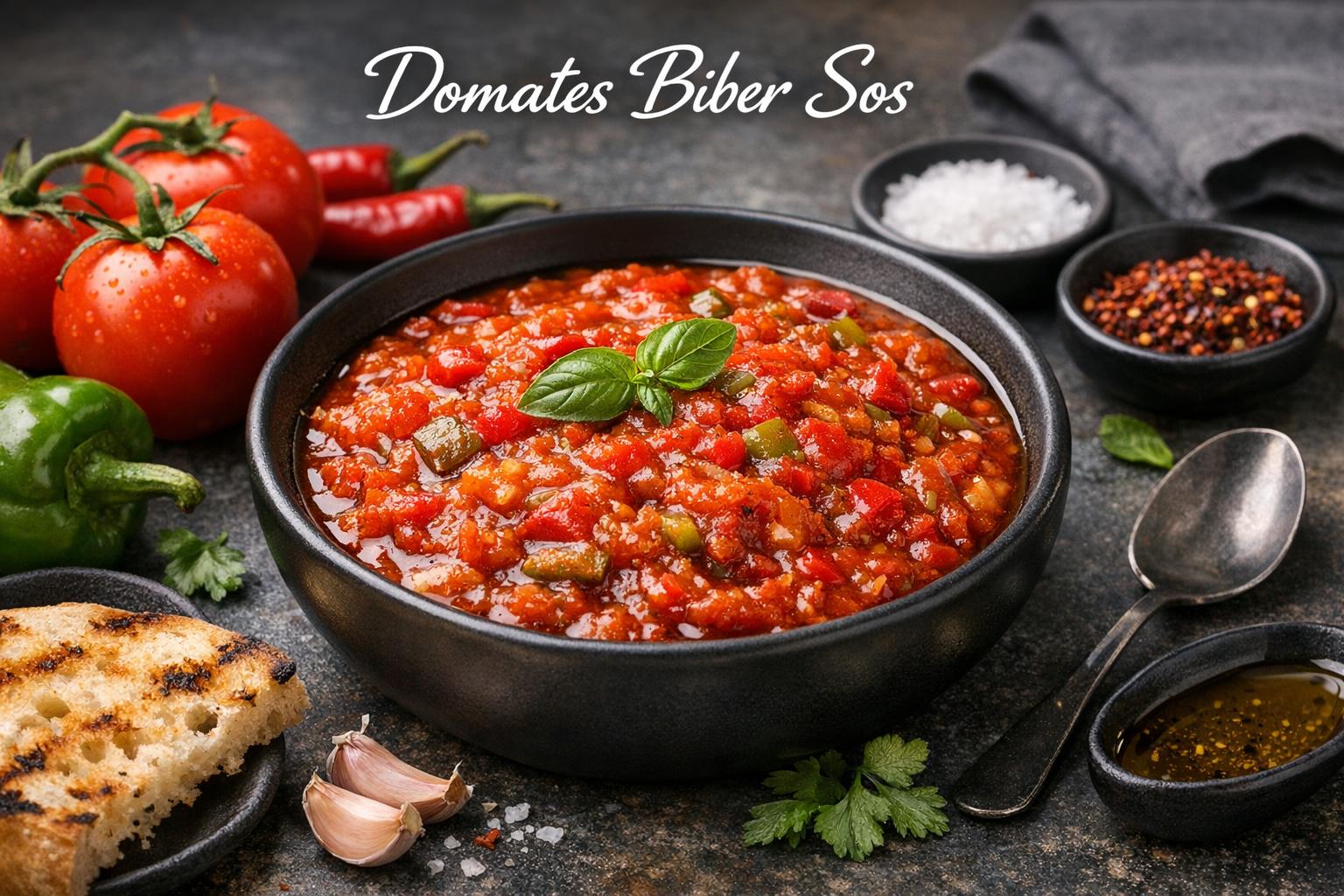 Turkish Tomato Pepper Sauce