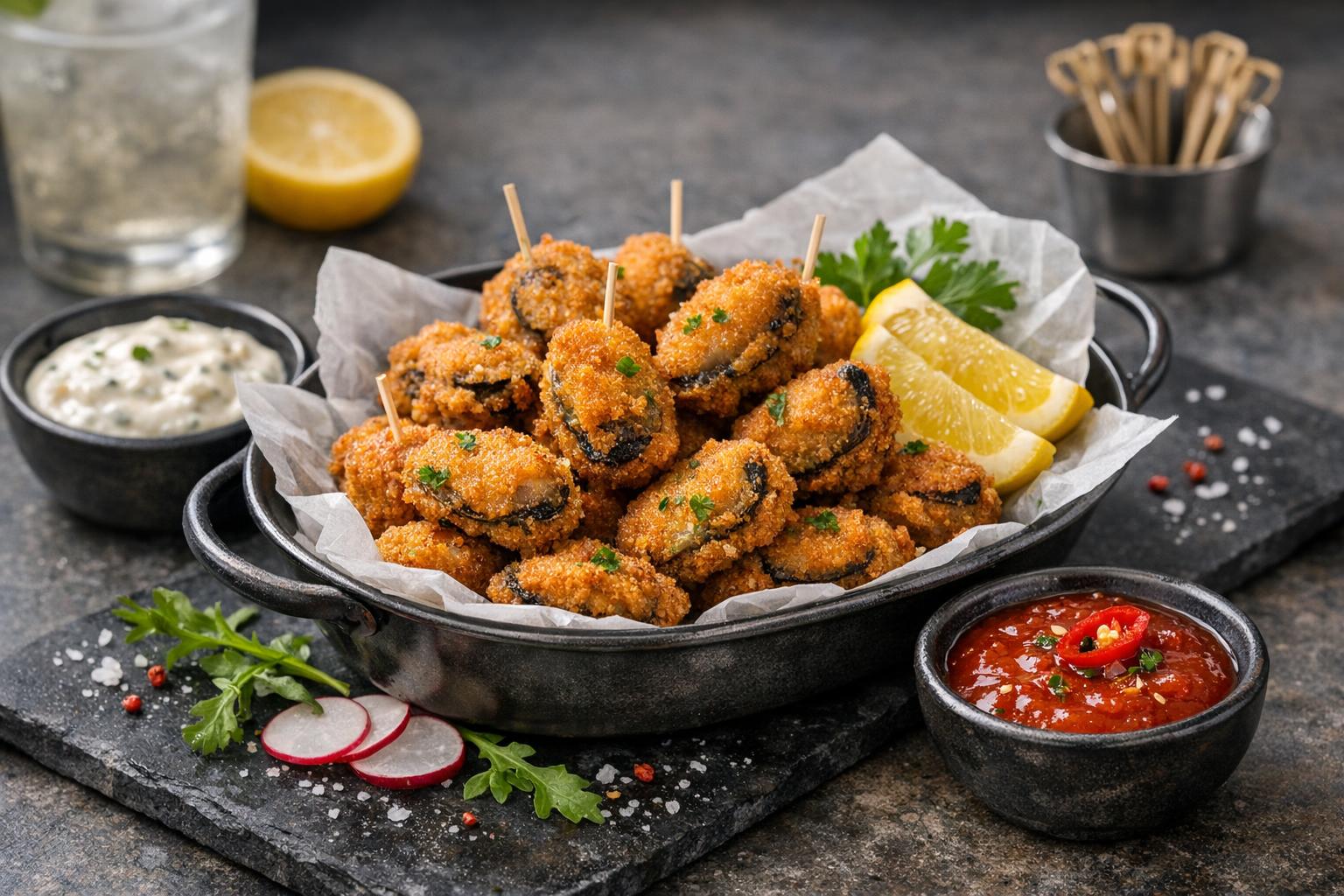 Turkish Fried Mussels