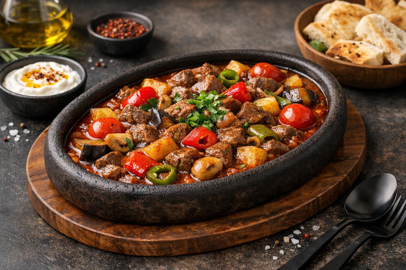 Turkish Güveç - Clay Pot Vegetable Stew