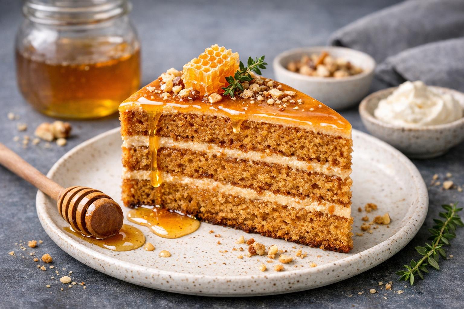 Türkischer Honigkuchen - Saftiger Ballı Kek