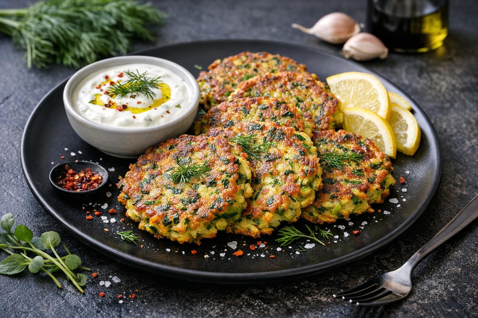 Turkish Zucchini Fritters
