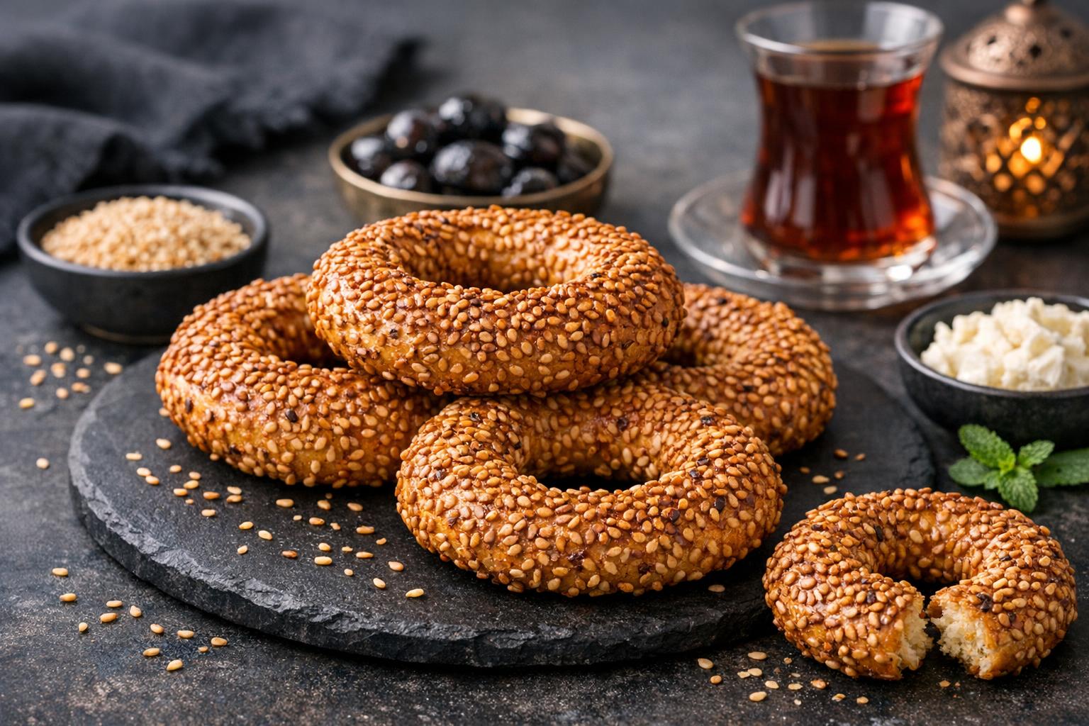 Kandil Simidi - Sweet Turkish Religious Holiday Bagels