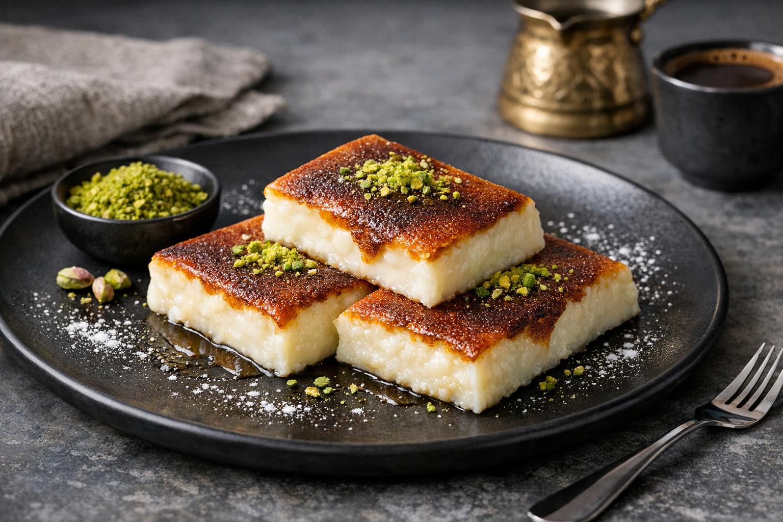 Turkish Caramelized Milk Pudding