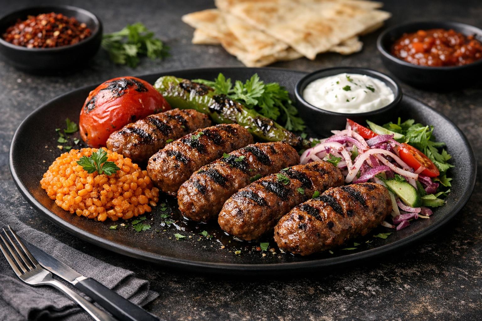 Turkish Köfte - Traditional Seasoned Meatballs