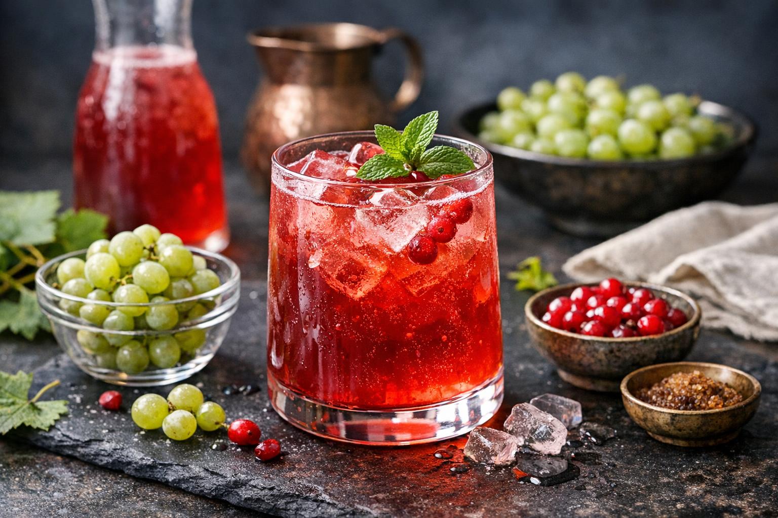 Koruk Şerbeti - Turkish Unripe Grape Juice