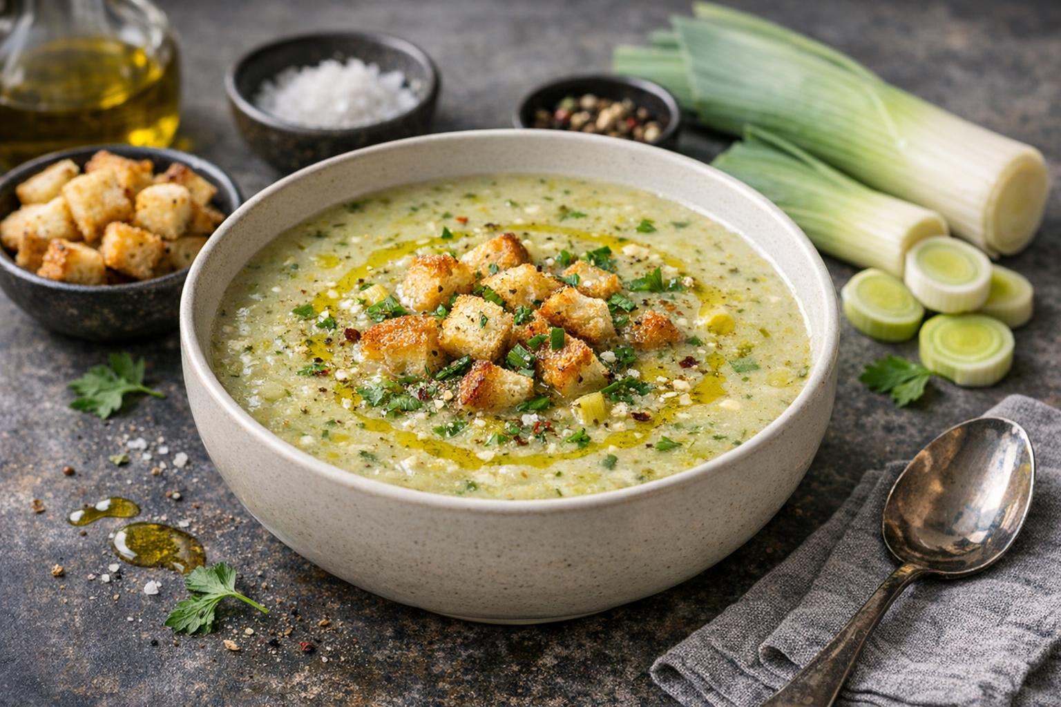 Turkish Leek Soup