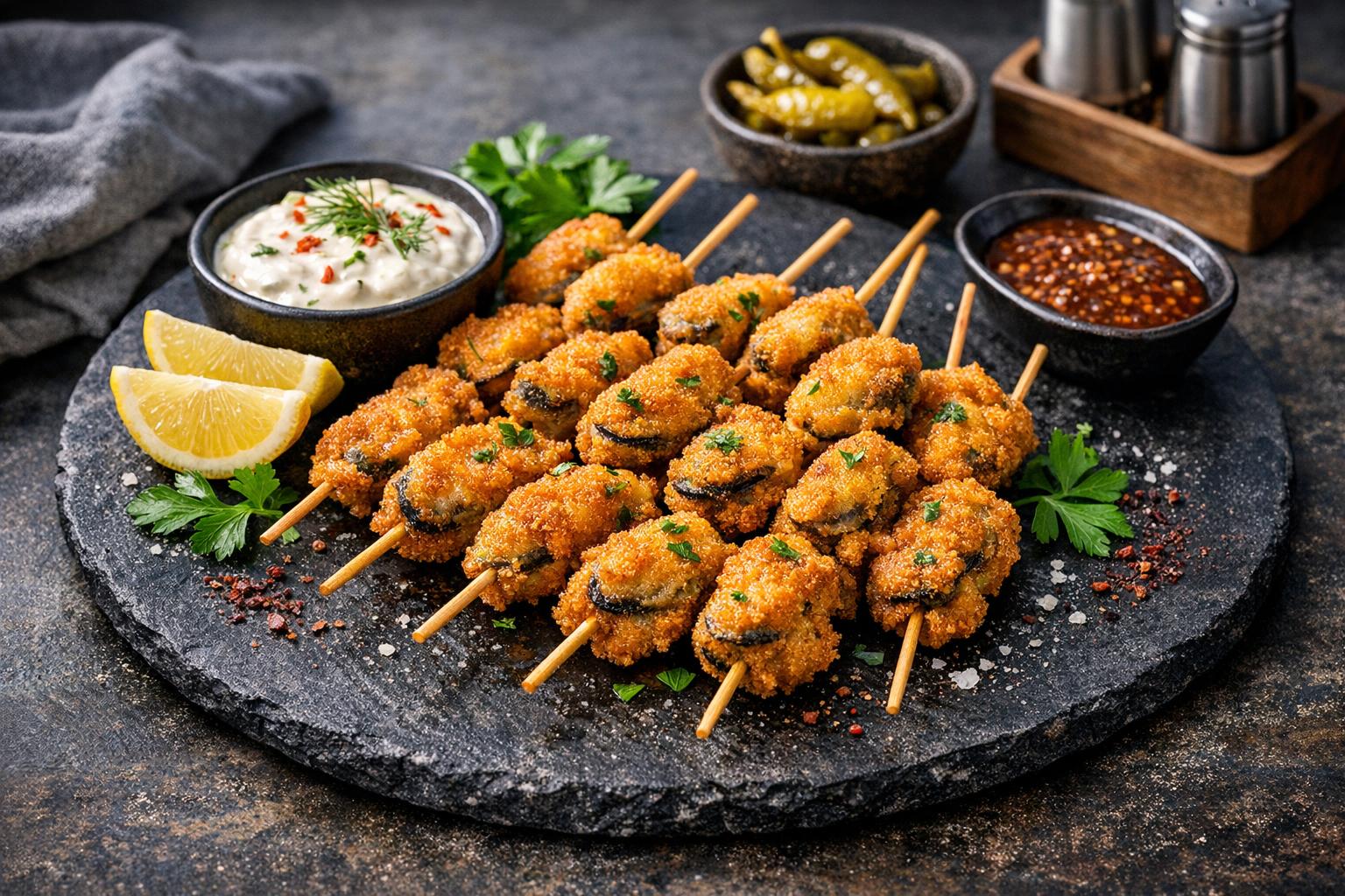 Turkish Fried Mussels