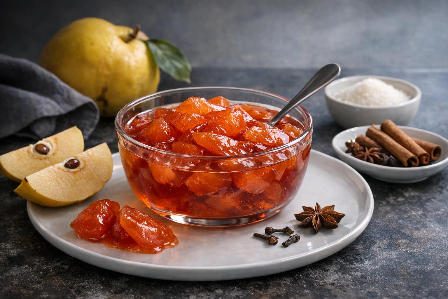 Türkische Quittenmarmelade - Süße Herbstdelikatesse