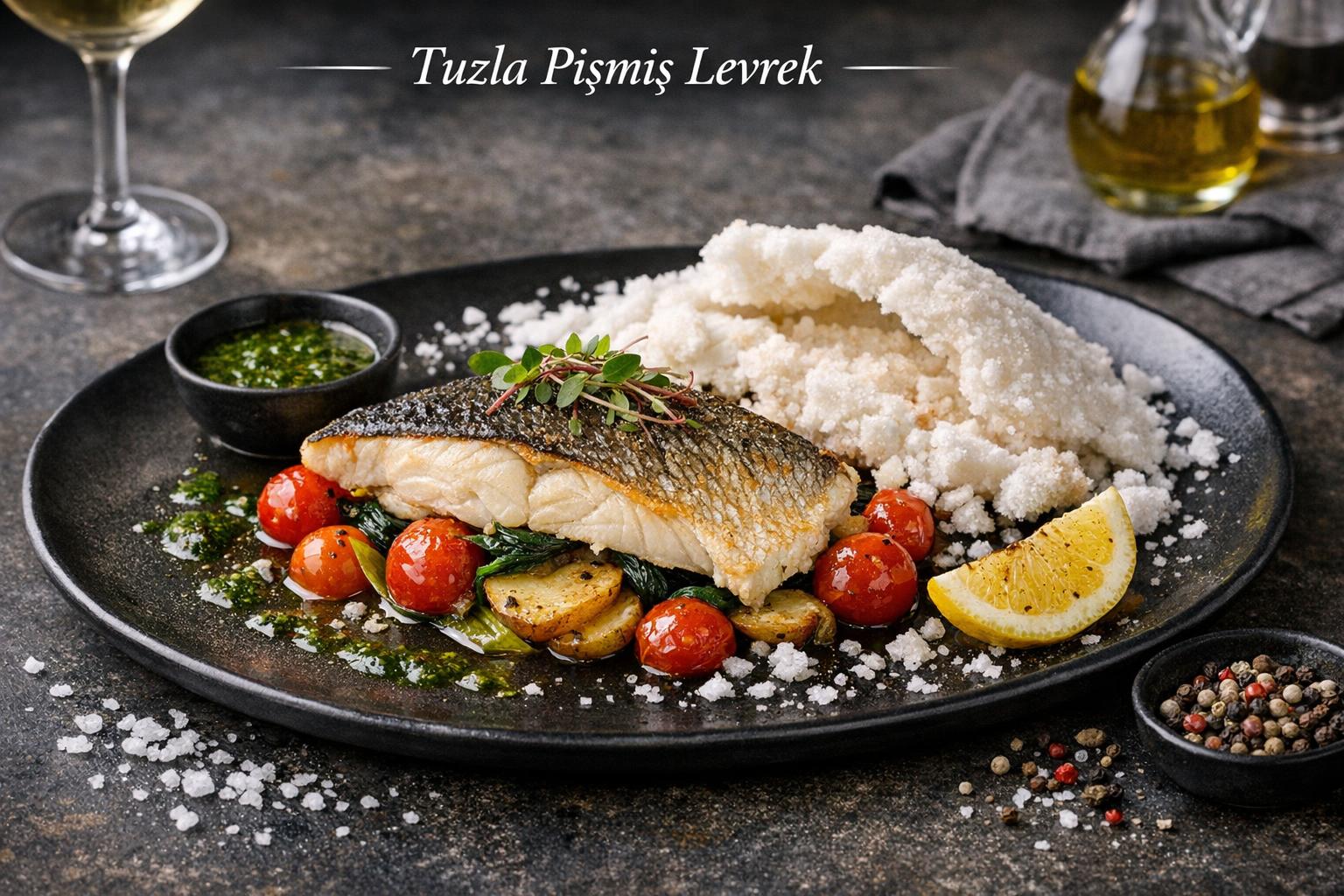 Sea Bass in Salt Crust