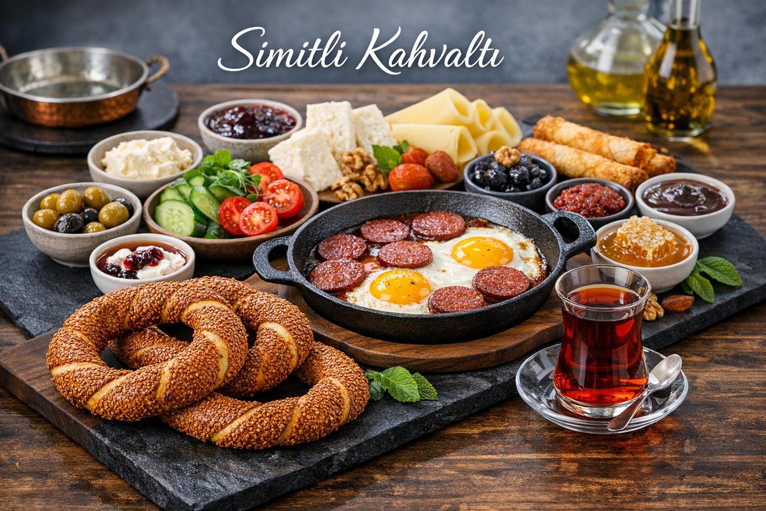 Türkisches Simit-Frühstück - Traditioneller Start in den Tag