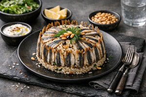 Turkish Anchovy Fried Rice with Herbs and Lemon
