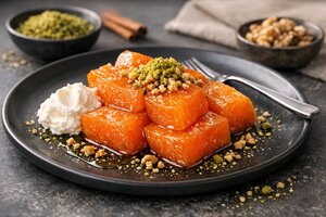 Turkish Honey Pumpkin Dessert