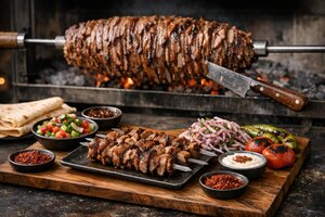 Turkish Cağ Kebab - Spit-Roasted Lamb from Erzurum