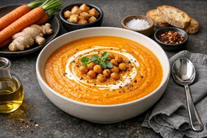 Turkish Carrot Ginger Soup