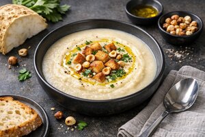 Turkish Celery Root Cream Soup