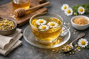 Turkish Chamomile Tea (Papatya Çayı)