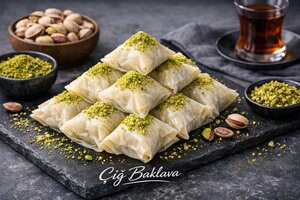 Raw Baklava - No-Bake Turkish Layered Dessert
