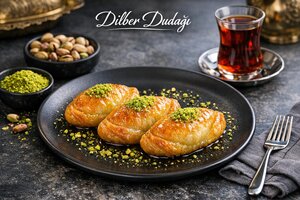 Dilber Dudağı - Sweet Syrupy Turkish Pastry Rolls