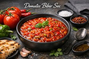 Türkische Tomaten-Paprika-Sauce