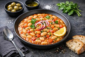 Turkish White Bean Stew in Olive Oil (Fasulye Pilaki)