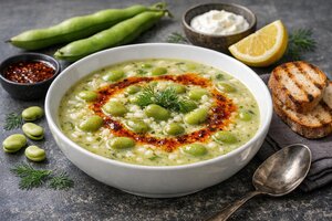 Turkish Fava Bean Soup