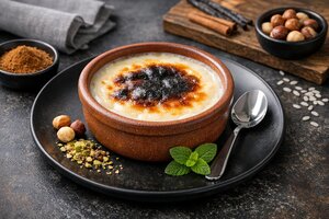 Turkish Baked Rice Pudding