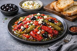 Turkish Grilled Pepper Breakfast