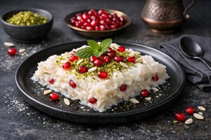 Güllaç - Delicate Turkish Rose Water Milk Dessert