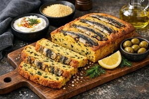 Turkish Anchovy Cornbread
