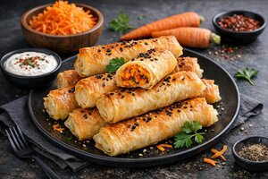 Turkish Carrot Phyllo Pastry