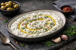 Turkish Haydari - Creamy Yogurt Meze with Herbs and Garlic