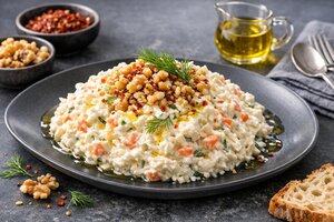 Turkish Celeriac Salad with Lemon Dressing