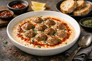 Turkish Meatball Soup