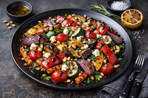 Turkish Roasted Vegetable Salad