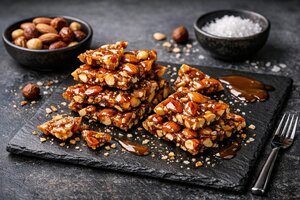 Turkish Crunchy Almond Brittle (Krokan)