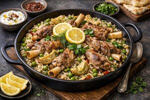 Turkish Braised Lamb with Vegetables