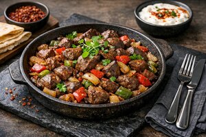 Turkish Lamb Liver Sauté with Onions and Spices