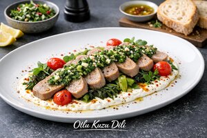 Turkish Lamb Tongue with Fresh Herbs