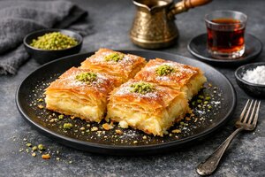 Creamy Laz Börek with Custard and Cheese Layers