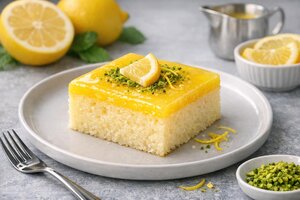 Turkish Lemon Semolina Cake