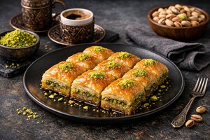 Maras Baklava - Flaky Pistachio Baklava from Gaziantep