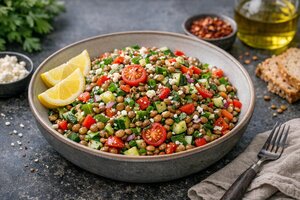 Turkish Red Lentil Salad