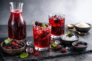 Turkish Mulberry Sherbet