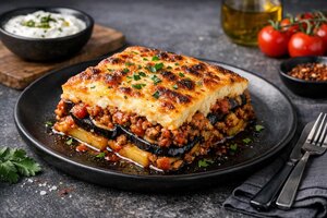 Turkish Musakka with Eggplant and Ground Meat