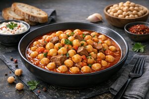 Turkish Chickpea Stew with Vegetables