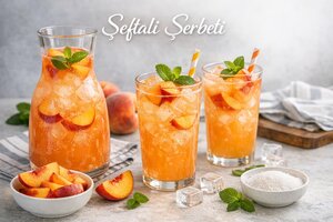 Turkish Peach Sherbet