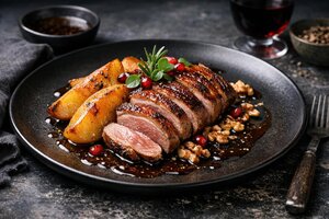 Turkish Roasted Duck with Quince