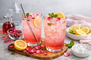 Turkish Rose Lemonade